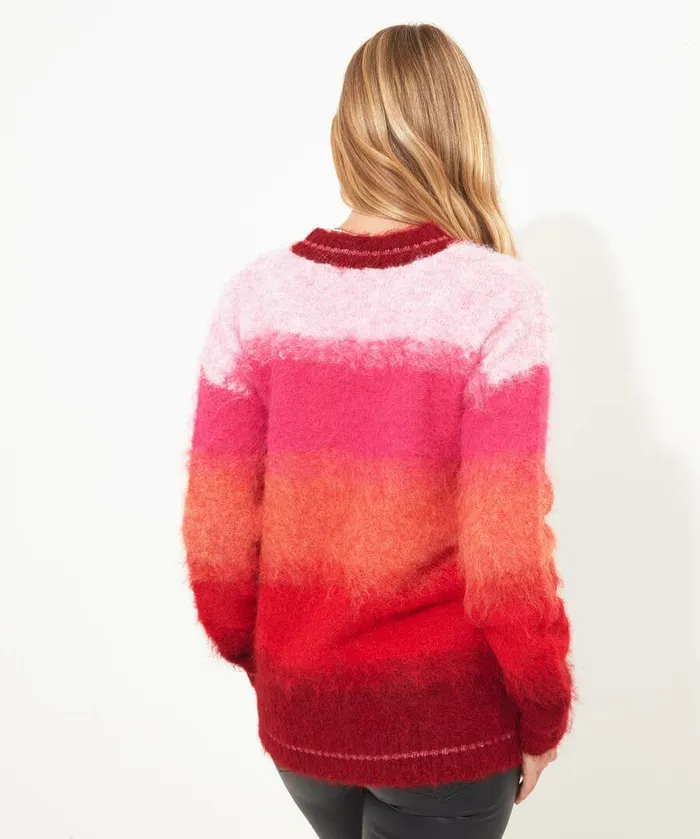 Women Joe Browns Ibiza Ombre Jumper Multi Women Joe Browns Ibiza Ombre Jumper Multi