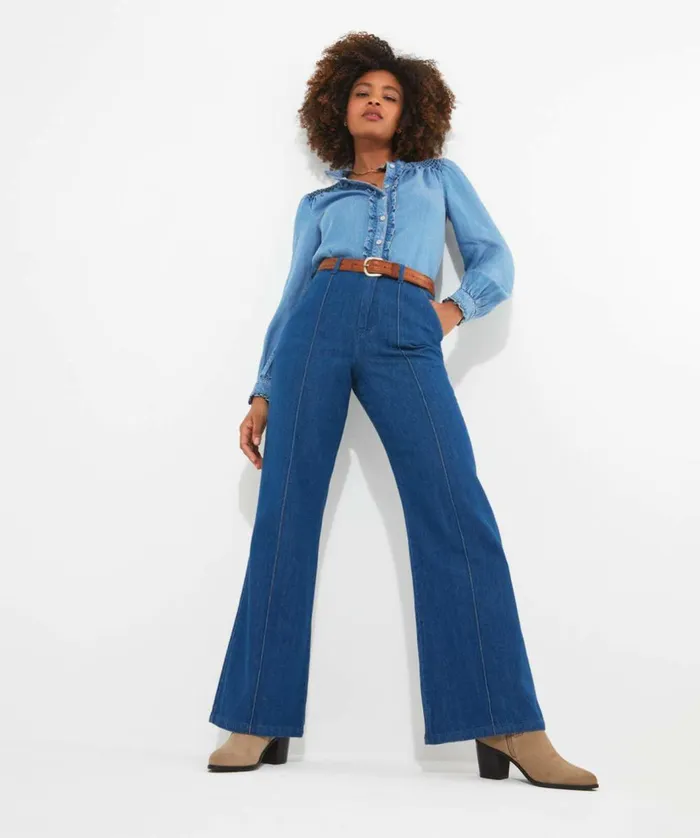 Women Joe Browns Jenna Retro Jeans Blue
