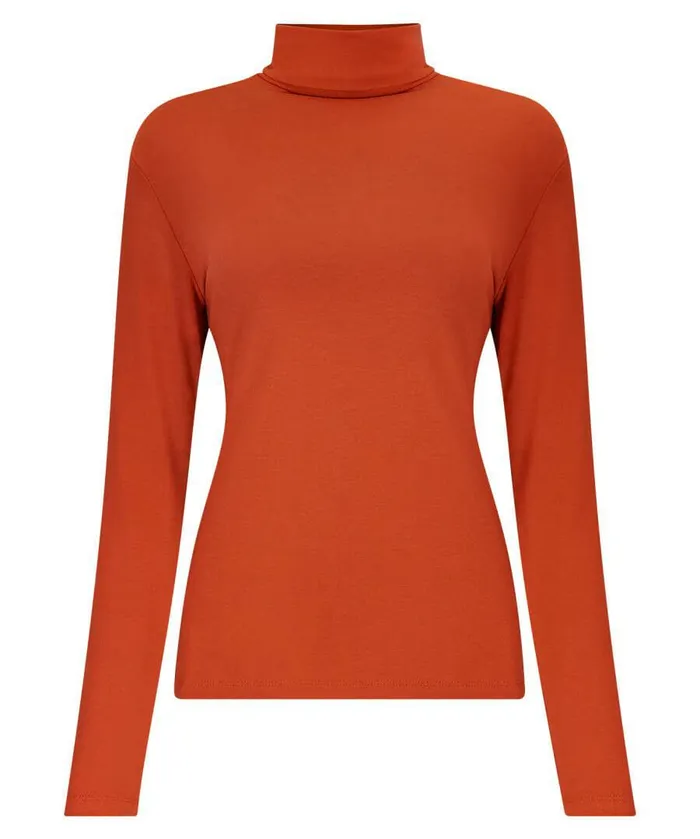 Women Joe Browns Jersey Roll Neck Top Ochreorangewinter Whiteberryblack Women Joe Browns Jersey Roll Neck Top Ochreorangewinter Whiteberryblack