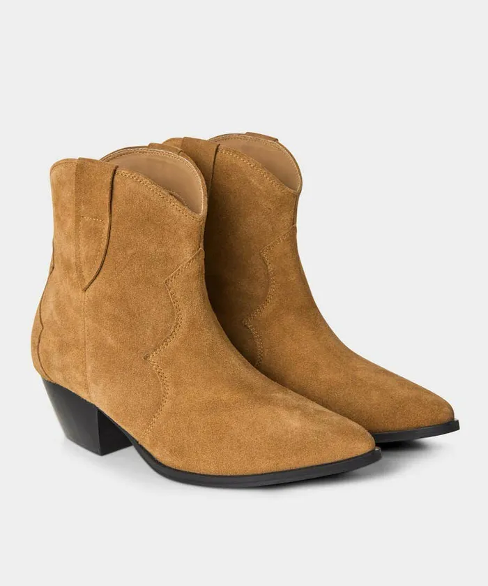 Women Joe Browns Katy Freeway Suede Western Boots Tan Women Joe Browns Katy Freeway Suede Western Boots Tan