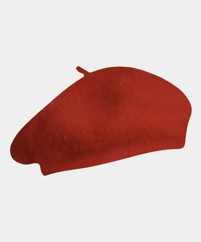 Women Joe Browns Lille City Wool Beret Rusthot Pinkmustard