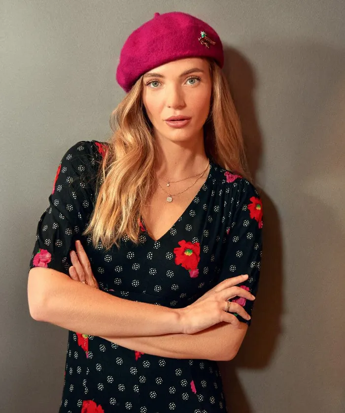 Women Joe Browns Lille City Wool Beret Rusthot Pinkmustard Women Joe Browns Lille City Wool Beret Rusthot Pinkmustard