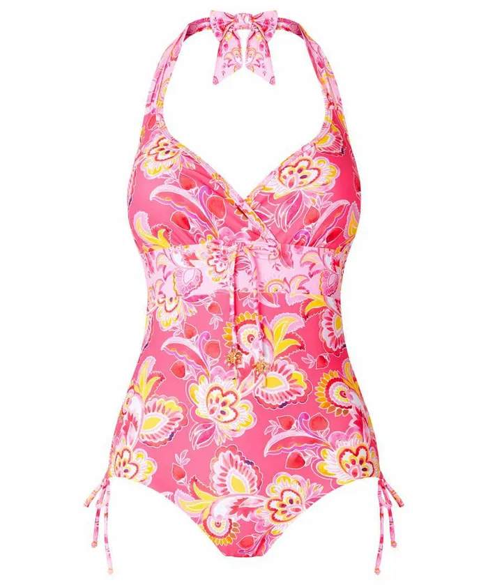 Women Joe Browns Malibu Beach Swimsuit Pink Multi Women Joe Browns Malibu Beach Swimsuit Pink Multi