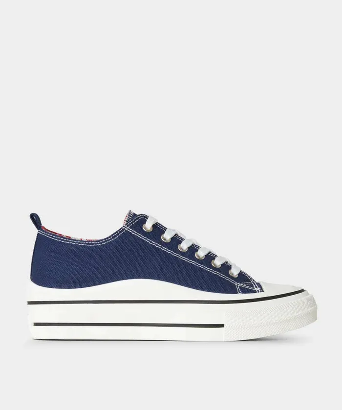 Women Joe Browns Montpellier Platform Pumps Navy