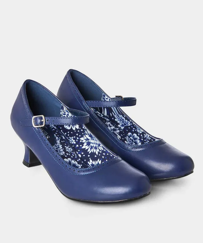 Women Joe Browns Perfect And Pretty Mary Jane Shoes Navy Women Joe Browns Perfect And Pretty Mary Jane Shoes Navy