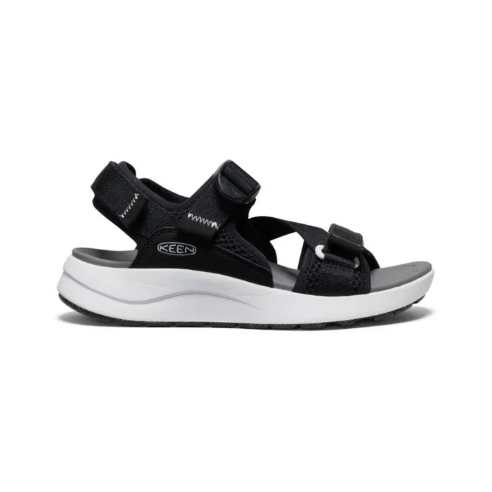 Women KEEN Casual Elle Sport Backstrap BlackSteel Grey Sandal