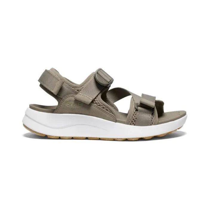 Women KEEN Casual Elle Sport Backstrap BrindleStar White Sandal