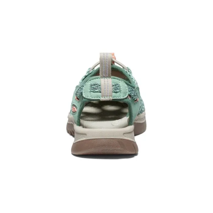 Women KEEN Casual Whisper Granite GreenPeach Parfait Closed Toe Sandal Women KEEN Casual Whisper Granite GreenPeach Parfait Closed Toe Sandal