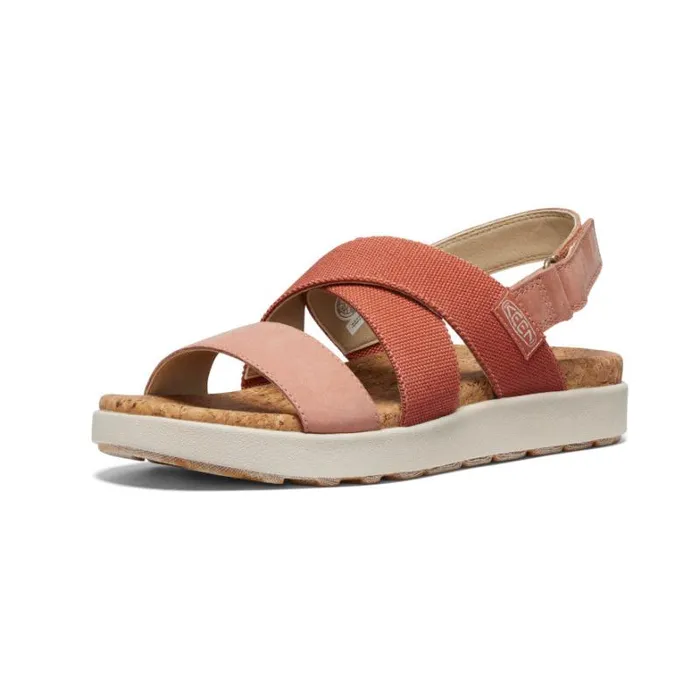 Women KEEN Sandals Elle Criss Cross Baked ClayCork Sandal Women KEEN Sandals Elle Criss Cross Baked ClayCork Sandal