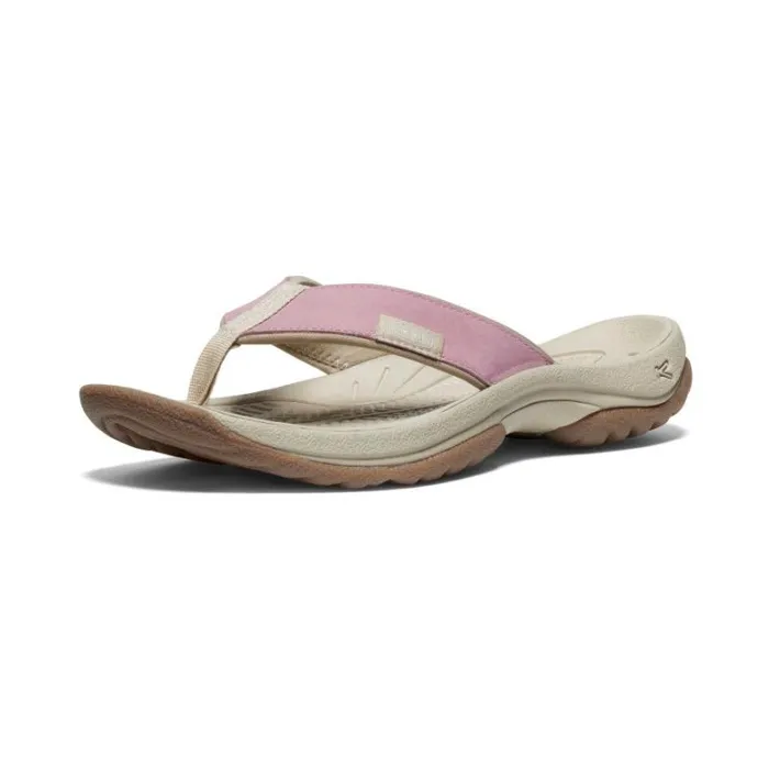 Women KEEN Sandals Kona Flip Nostalgia RosePlaza Taupe Leather FlipFlop Women KEEN Sandals Kona Flip Nostalgia RosePlaza Taupe Leather FlipFlop