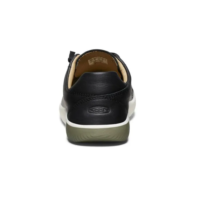 Women KEEN Shoes Black Leather Sneakers 8211 KNX Lace Women KEEN Shoes Black Leather Sneakers 8211 KNX Lace