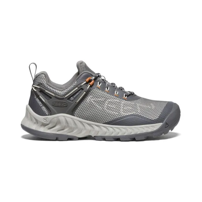 Women KEEN Shoes NXIS Evo Waterproof Grey Hiking Shoe