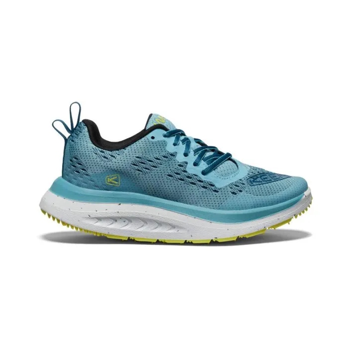 Women KEEN Shoes WK400 Reef WatersEvening Primrose Leather Walking Shoe