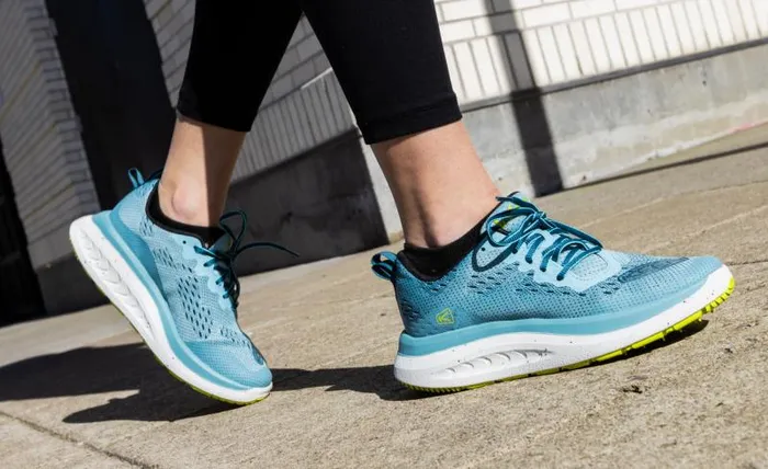 Women KEEN Shoes WK400 Reef WatersEvening Primrose Leather Walking Shoe Women KEEN Shoes WK400 Reef WatersEvening Primrose Leather Walking Shoe