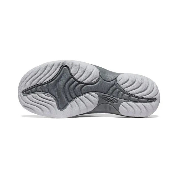 Women KEEN SlipOns Bali LichenSteel Grey Leather FlipFlop Women KEEN SlipOns Bali LichenSteel Grey Leather FlipFlop