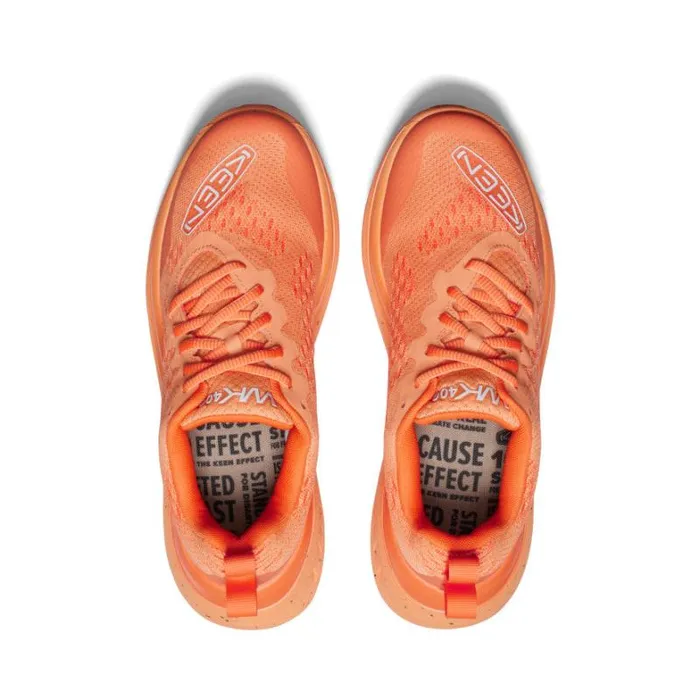 Women KEEN Walk WK400 Tangerine Leather Walking Shoe Women KEEN Walk WK400 Tangerine Leather Walking Shoe