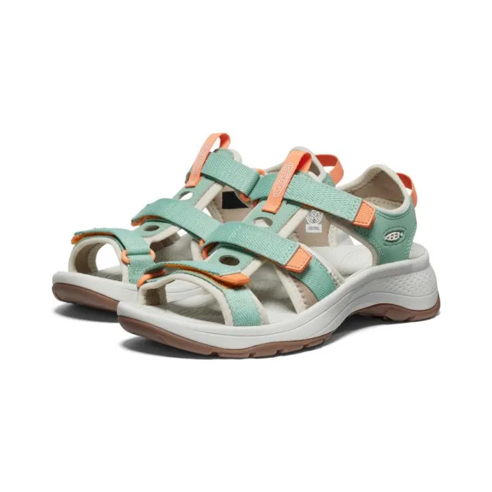 Women KEEN Water Astoria West Open Toe Granite GreenTangerine Open Toe Sandal Women KEEN Water Astoria West Open Toe Granite GreenTangerine Open Toe Sandal