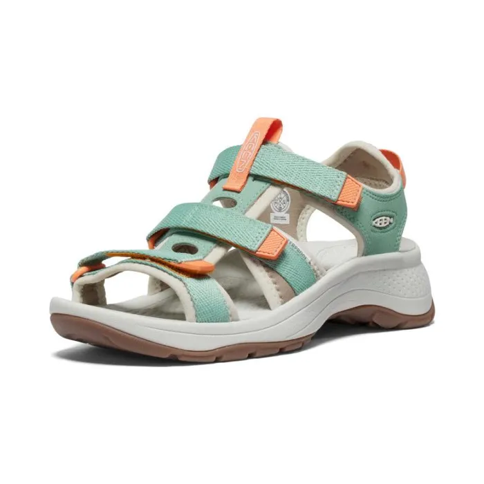 Women KEEN Water Astoria West Open Toe Granite GreenTangerine Open Toe Sandal Women KEEN Water Astoria West Open Toe Granite GreenTangerine Open Toe Sandal