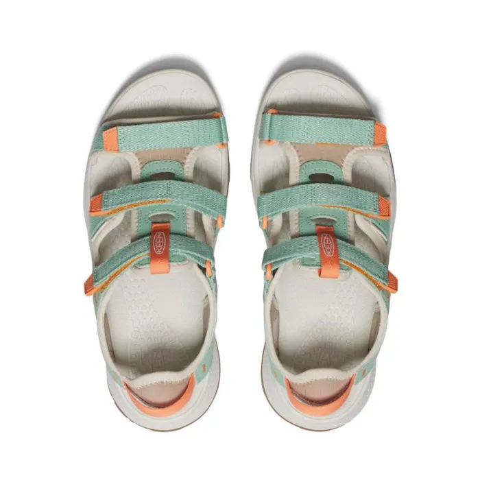 Women KEEN Water Astoria West Open Toe Granite GreenTangerine Open Toe Sandal Women KEEN Water Astoria West Open Toe Granite GreenTangerine Open Toe Sandal