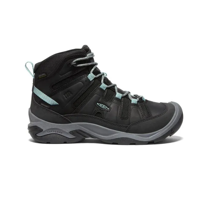 Women KEEN Winter Circadia Polar Boot BlackCloud Blue