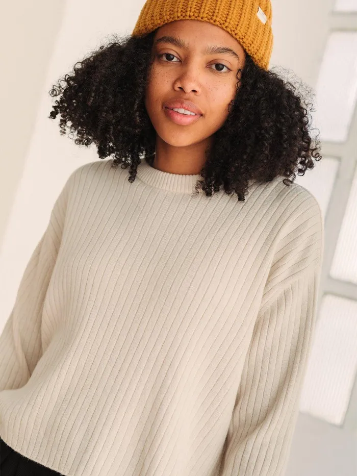 Women Knits Women 8211 Ambre 8211 Ecru TWOTHIRDS Knits