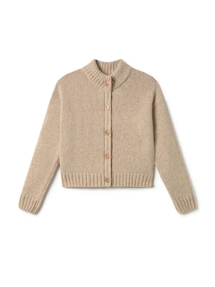 Women Knits Women 8211 Bangor 8211 Beige TWOTHIRDS Knits
