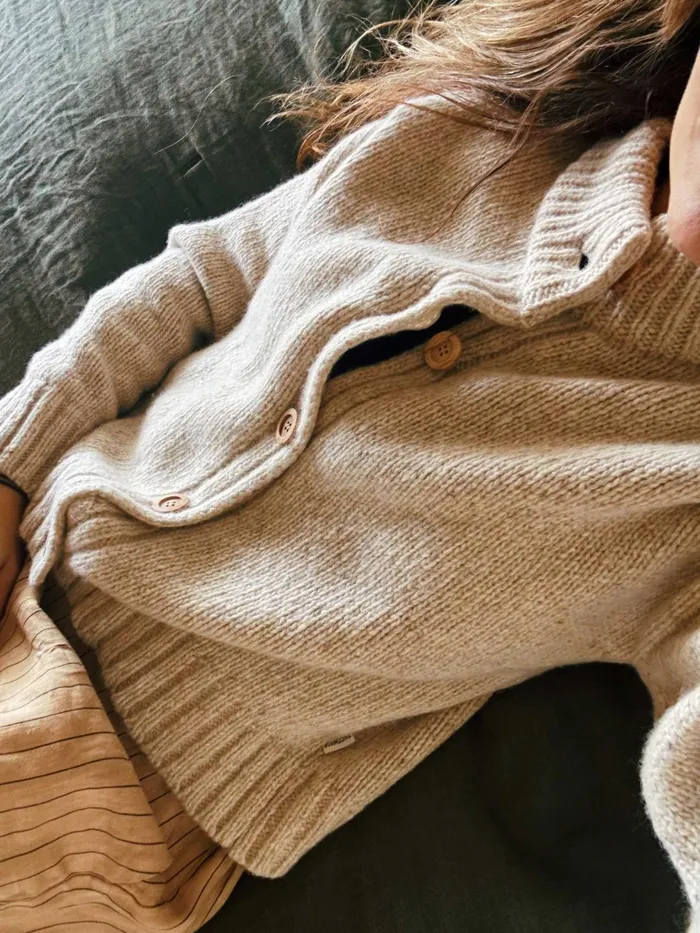 Women Knits Women 8211 Bangor 8211 Beige TWOTHIRDS Knits