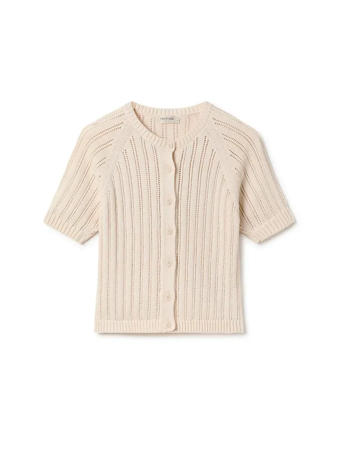 Women Knits Women 8211 Inishmaan 8211 Ecru TWOTHIRDS Knits