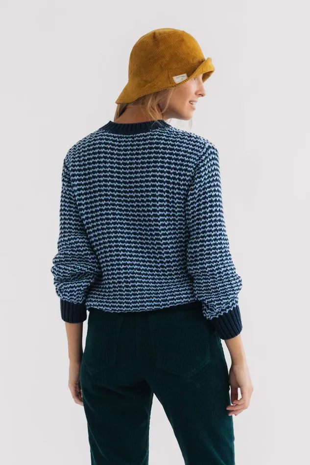 Women Knits Women 8211 Katiu 8211 Blue TWOTHIRDS Knits
