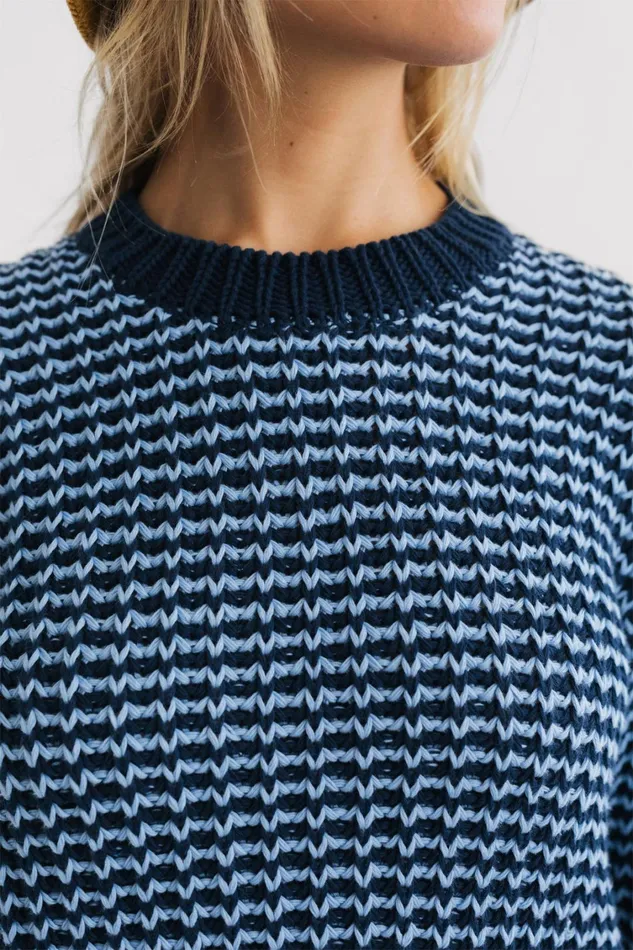 Women Knits Women 8211 Katiu 8211 Blue TWOTHIRDS Knits