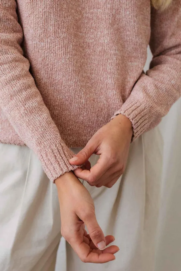 Women Knits Women 8211 Muuido 8211 Pale Pink TWOTHIRDS Knits