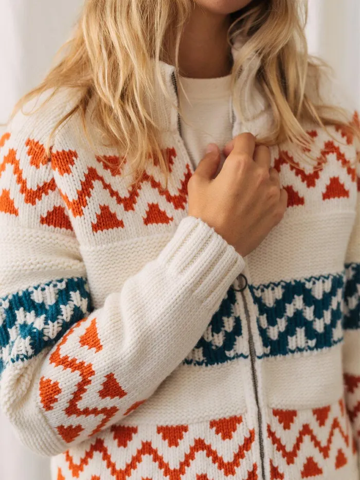 Women Knits Women 8211 Sertung 8211 Ecru TWOTHIRDS Knits