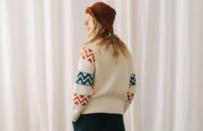 Women Knits Women 8211 Sertung 8211 Ecru TWOTHIRDS Knits