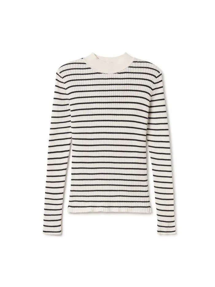 Women Knits Women 8211 Sinho 8211 BlackEcru TWOTHIRDS Knits
