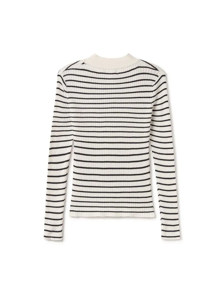 Women Knits Women 8211 Sinho 8211 BlackEcru TWOTHIRDS Knits