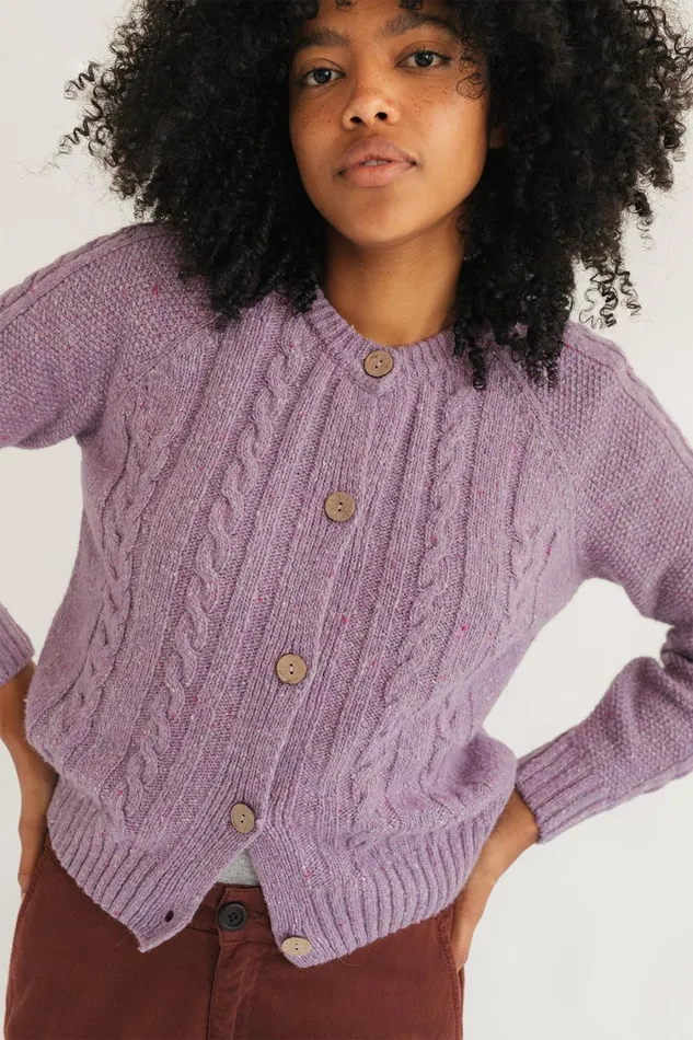 Women Knits Women 8211 Taborcillo 8211 Mauve TWOTHIRDS Knits