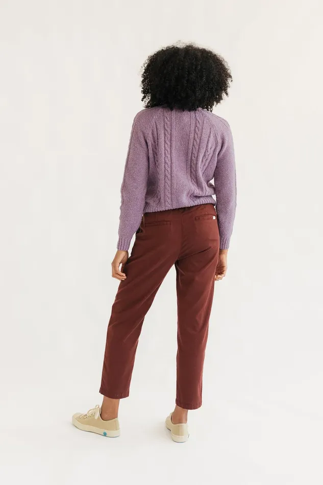 Women Knits Women 8211 Taborcillo 8211 Mauve TWOTHIRDS Knits