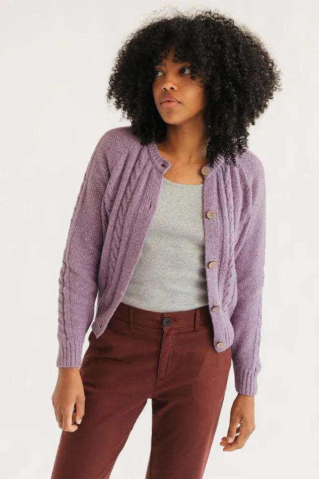 Women Knits Women 8211 Taborcillo 8211 Mauve TWOTHIRDS Knits