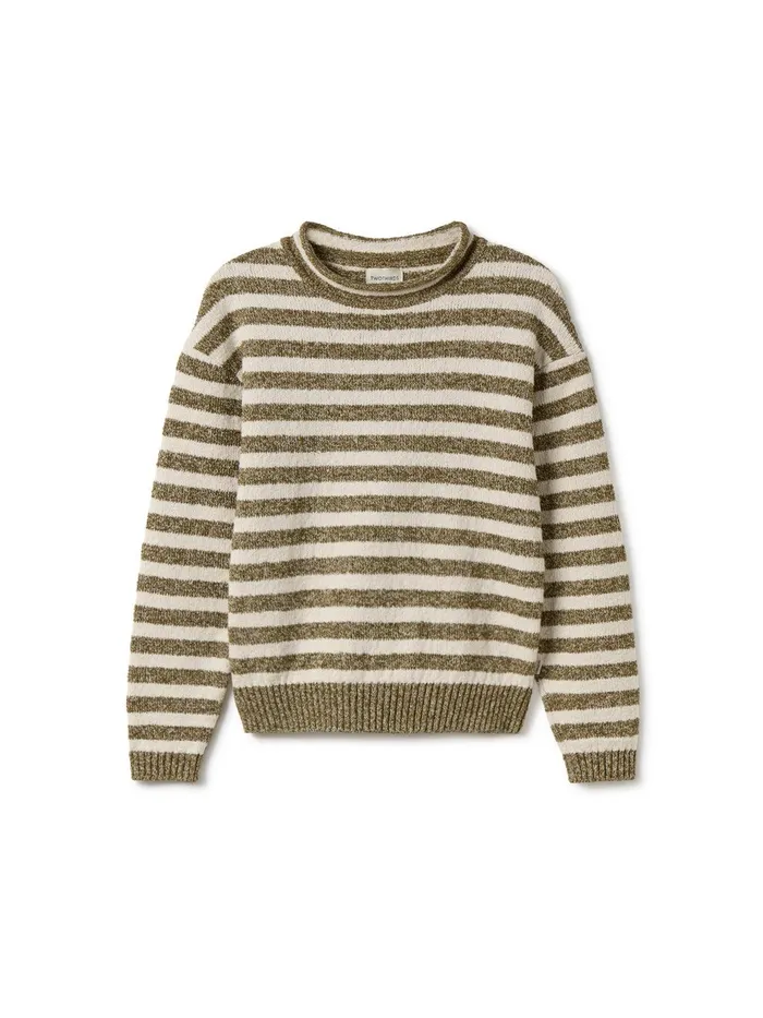 Women Knits Women 8211 Tigalda 8211 Light Khaki TWOTHIRDS Knits