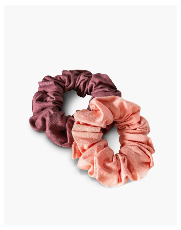 Women KOOSHOO Two Pack Plastic Free Organic Cotton Scrunchies Pink Multi Madewell Hair Accessories Women KOOSHOO Two Pack Plastic Free Organic Cotton Scrunchies Pink Multi Madewell Hair Accessories