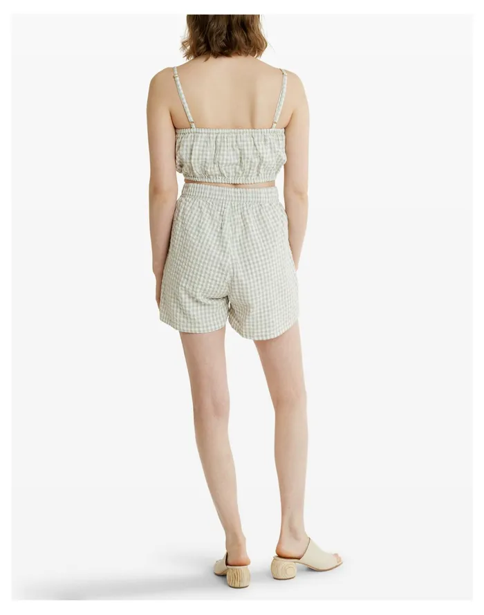 Women LAUDE The Label Everyday Short Blue Multi Madewell Shorts Women LAUDE The Label Everyday Short Blue Multi Madewell Shorts