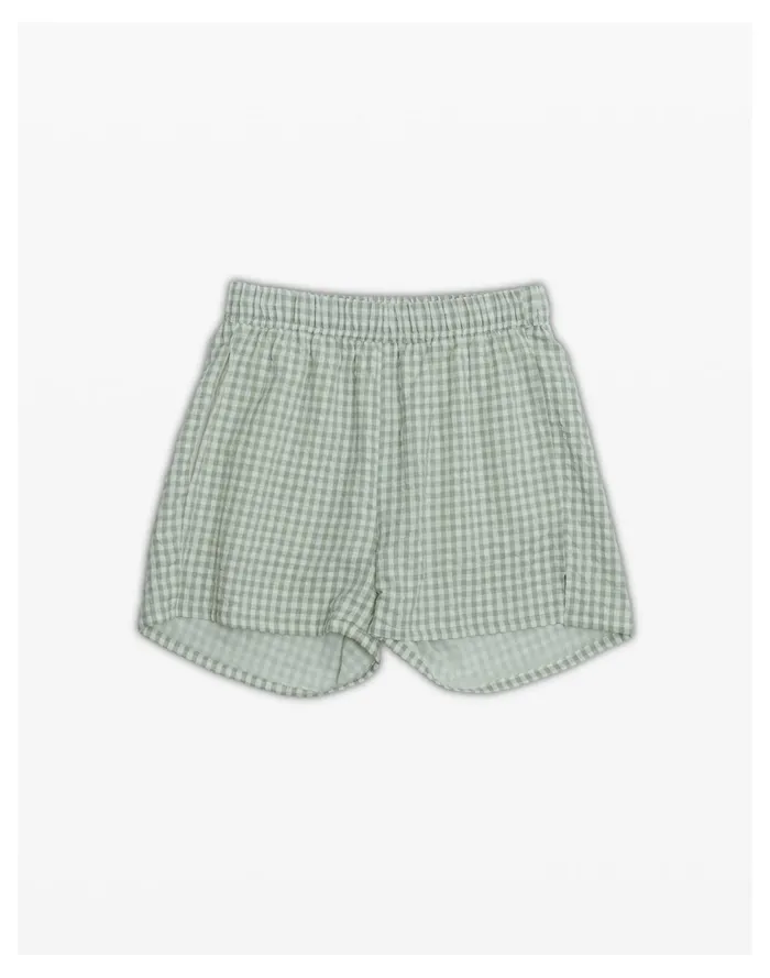 Women LAUDE The Label Everyday Short Blue Multi Madewell Shorts Women LAUDE The Label Everyday Short Blue Multi Madewell Shorts