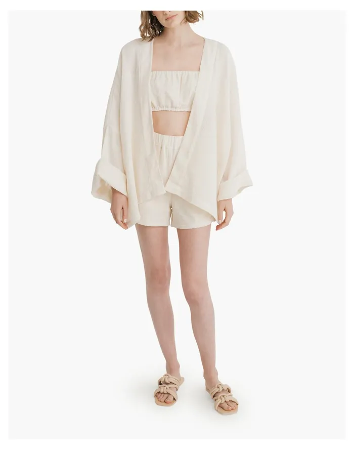 Women LAUDE The Label The Open Jacket Natural Madewell Jackets Women LAUDE The Label The Open Jacket Natural Madewell Jackets