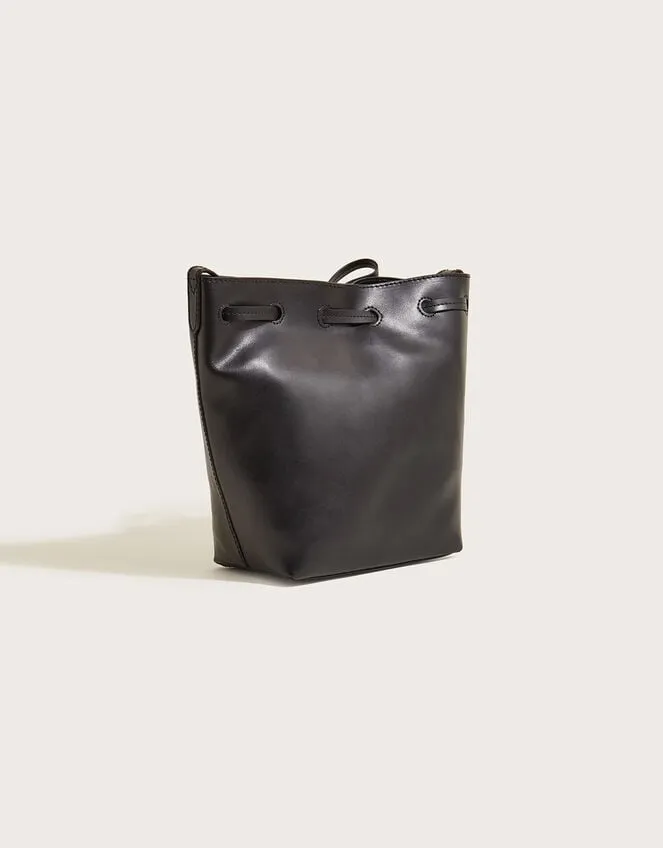 Women Leather Bucket Bag Monsoon Bags and Purses