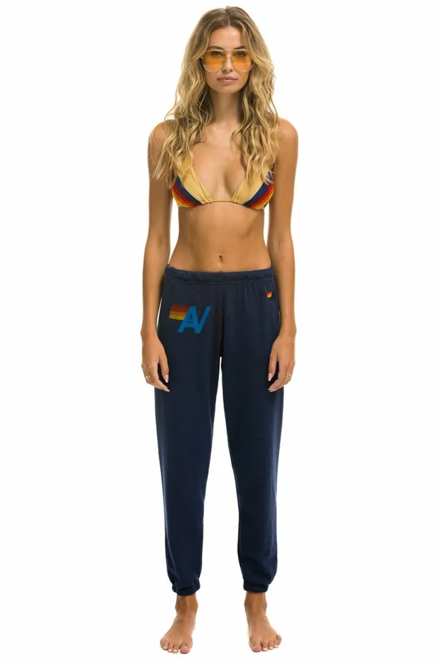 Women LOGO SWEATPANTS 8211 NAVY Aviator Nation Sweatpants