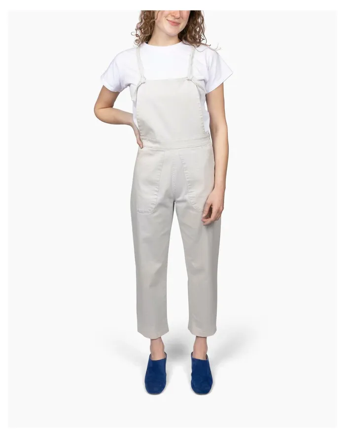 Women Loup Knot Overalls White Madewell Jumpsuits and Overalls