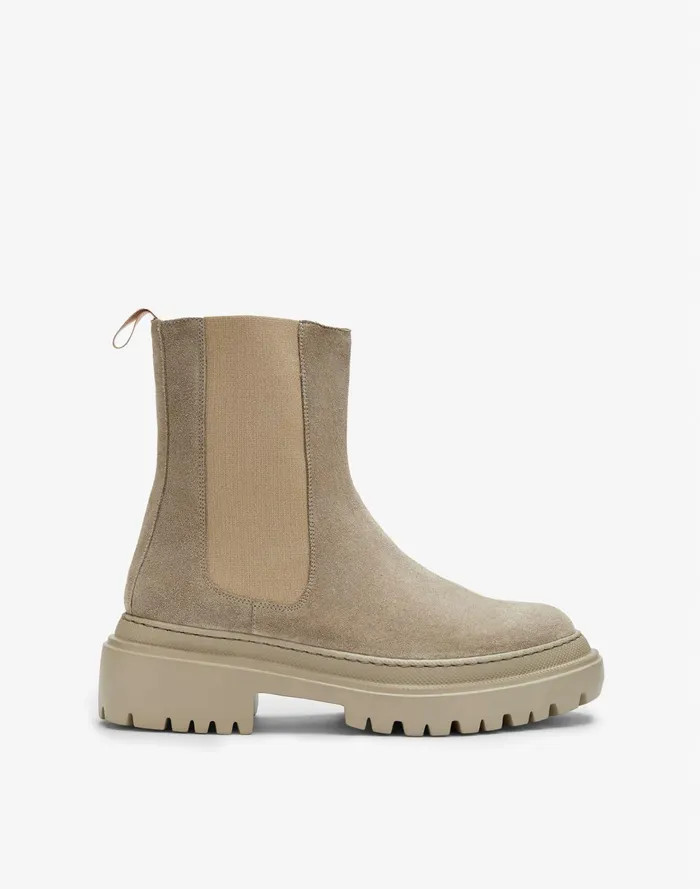 Women Maguire Suede Corticella High Chelsea Boots Sand Madewell Boots Women Maguire Suede Corticella High Chelsea Boots Sand Madewell Boots