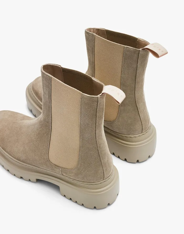 Women Maguire Suede Corticella High Chelsea Boots Sand Madewell Boots Women Maguire Suede Corticella High Chelsea Boots Sand Madewell Boots