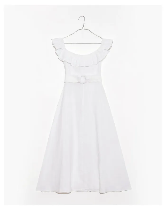 Women Maia Bergman ZOE DRESS White Madewell Dresses