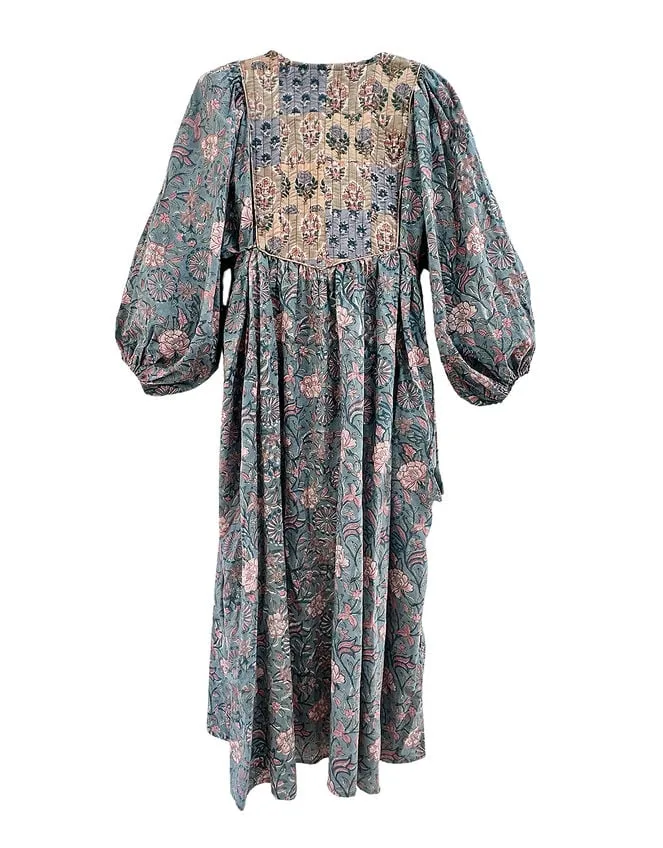 Women Maison M Floral Print Dress Blue Monsoon Dresses